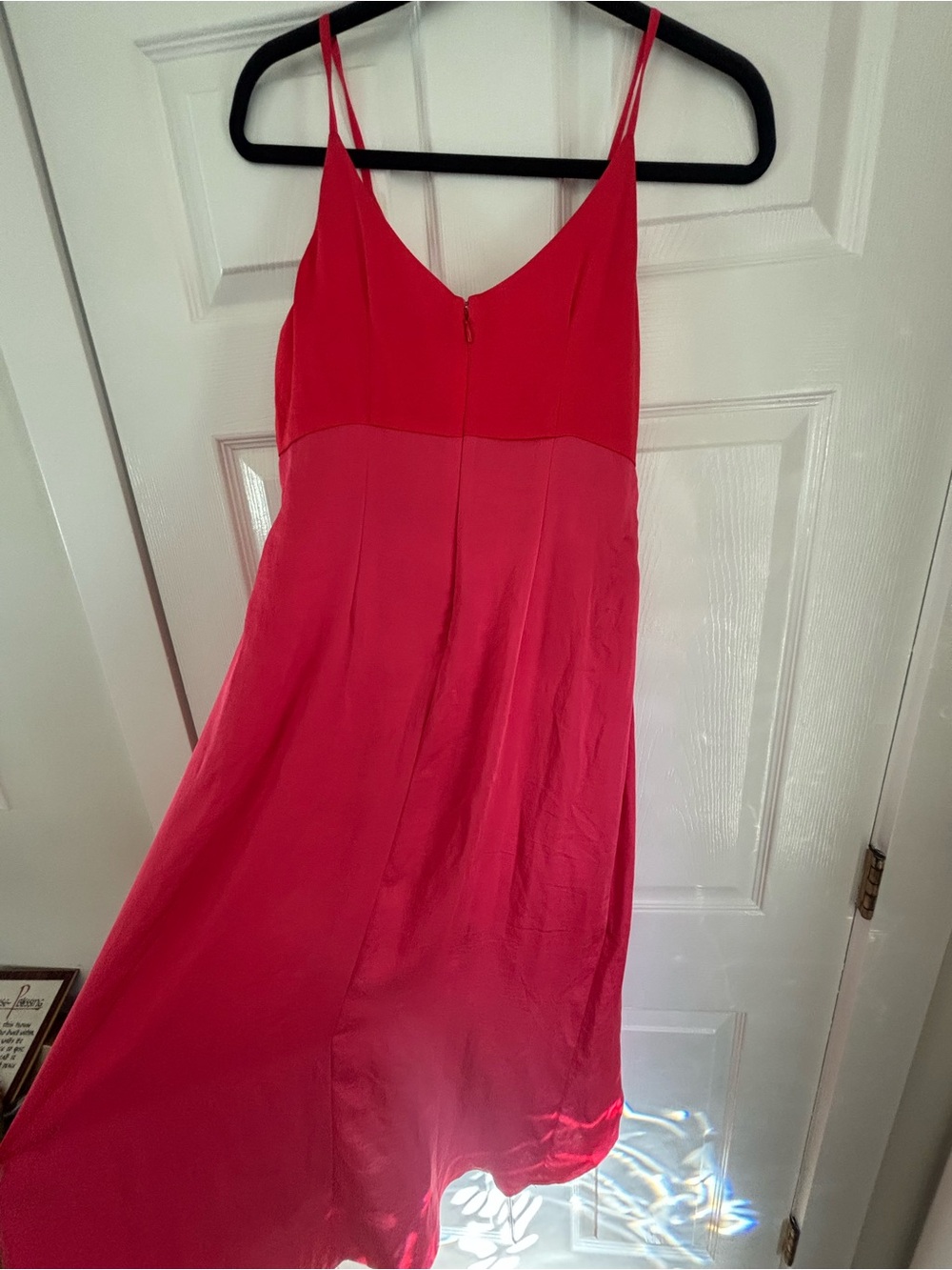 ❤️ Bar III Red/Cerise Slip Dress — Size M
